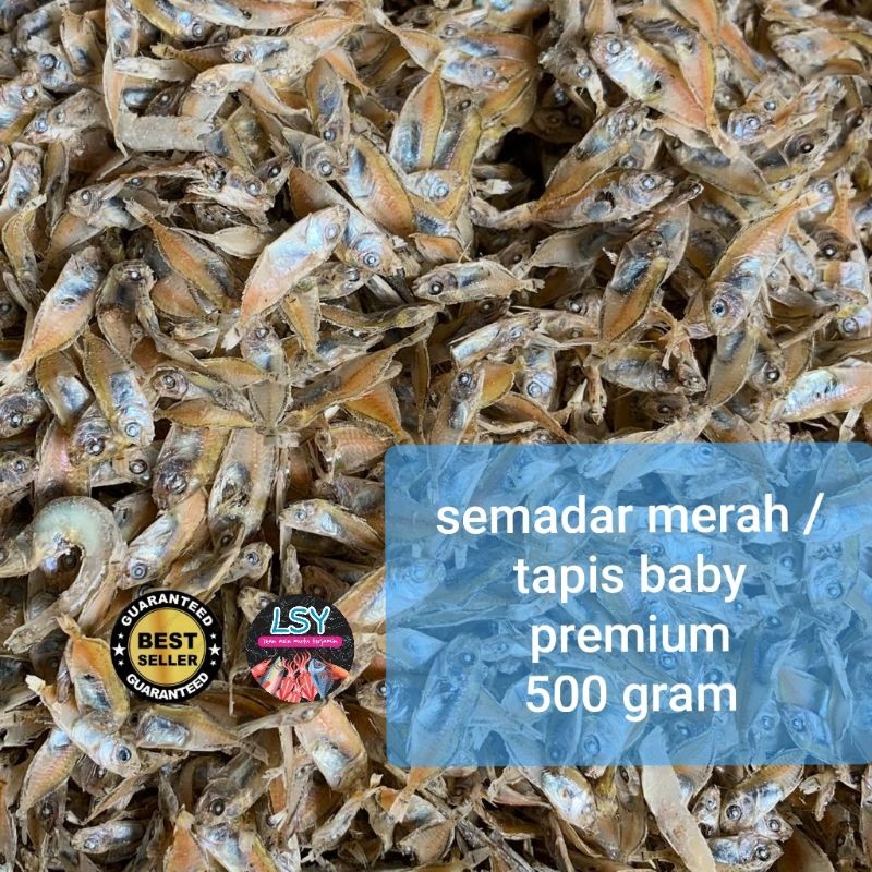 

ikan asin semadar merah / tapis baby premium 500gram