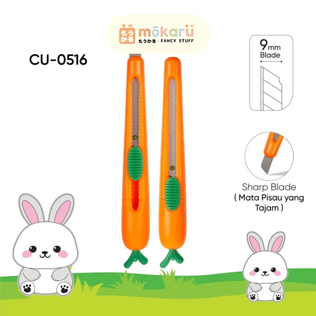 

Joyko Cutter CU-0516 / Kater Pisau Pemotong Bentuk Wortel