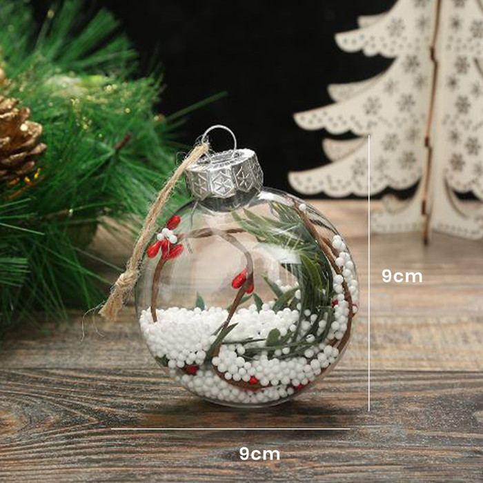 

Ball Lamp Hiasan Gantung Ornamen Natal / Christmas Decorations 2136 - Ball (A)