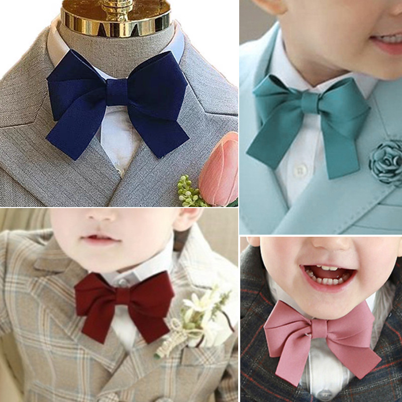 Baby Boys Girls Bowtie Kids Bow Ties necktie Small Size Butterfly School Child Student bow tie Crava