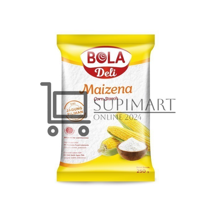 

Tepung Maizena Bola Deli 250gr / Bola Deli Tepung Maizena 250 Gram