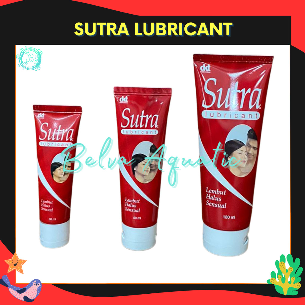 Sutra Lubricant 50ml Pelumas Pelicin Seks Pelumas Lembut Tidak Lengket Tidak Berbau