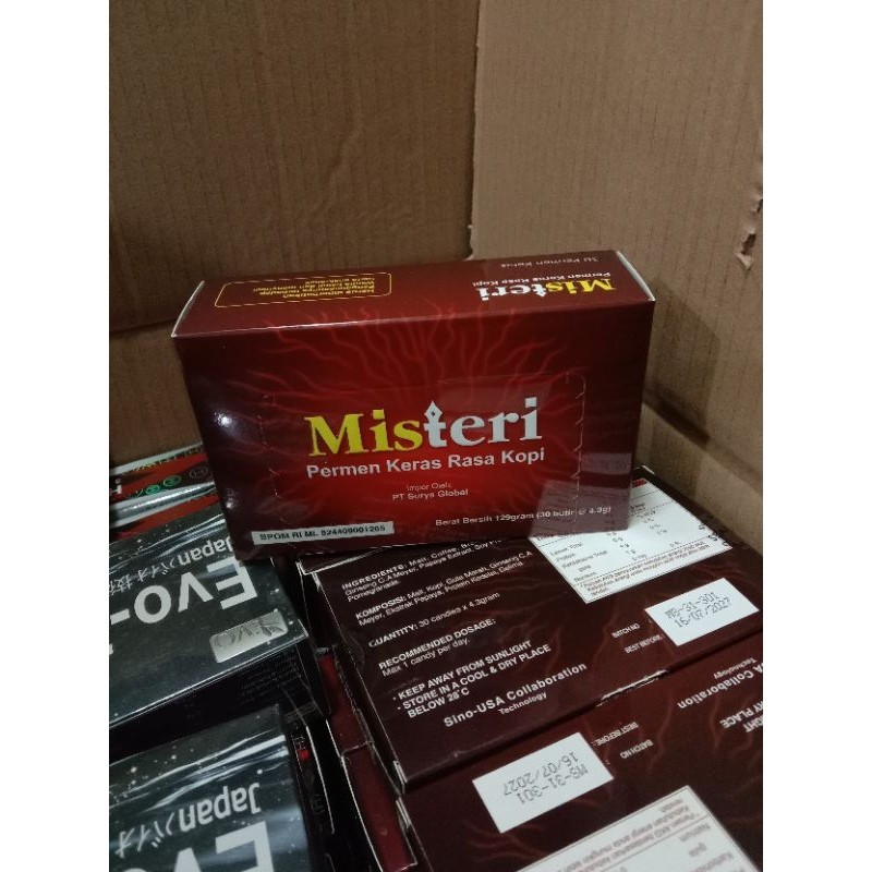 

ORIGINAL, Misterl permen keras rasa kopi30 pcs