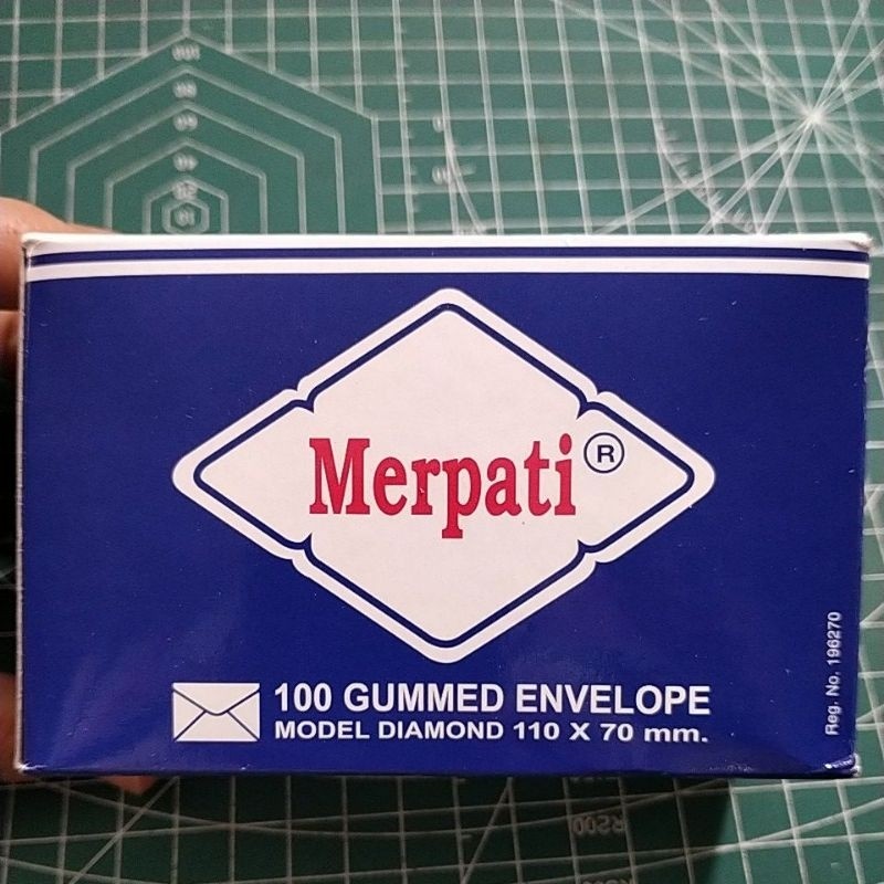 

[BMH] amplop merpati kiky / ukuran 110 x 70 mm / putih polos