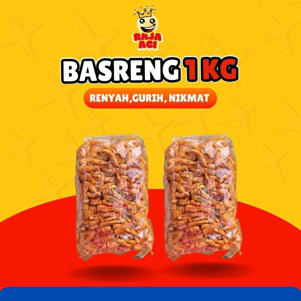 

Basreng Pedas 1kg - Raja Aci