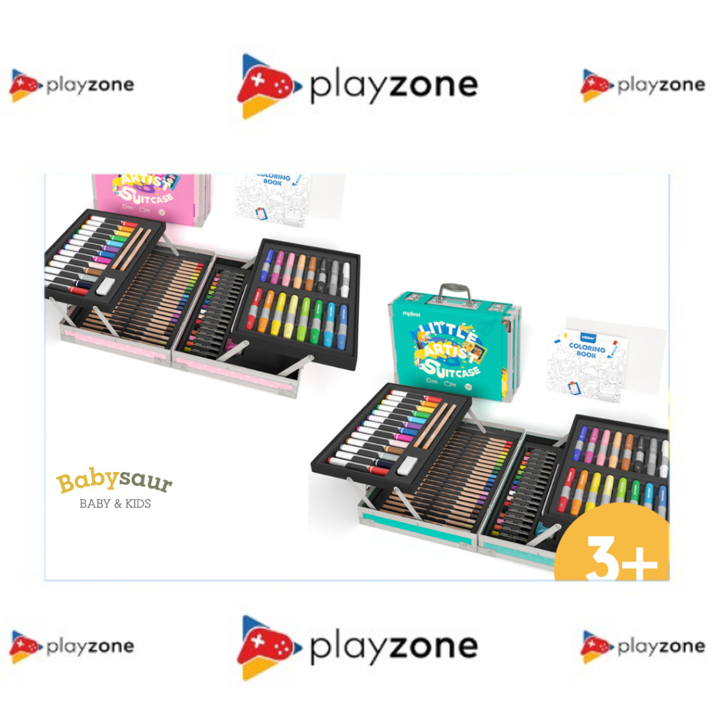 

Little Artist Suitcase Coloring Set Koper Artis Alat Warna Crayon Pensil Warna Set Hadiah Kado Anak Anak Perempuan Usia Umur 3 4 5 6 7 8 9 10 Tahun