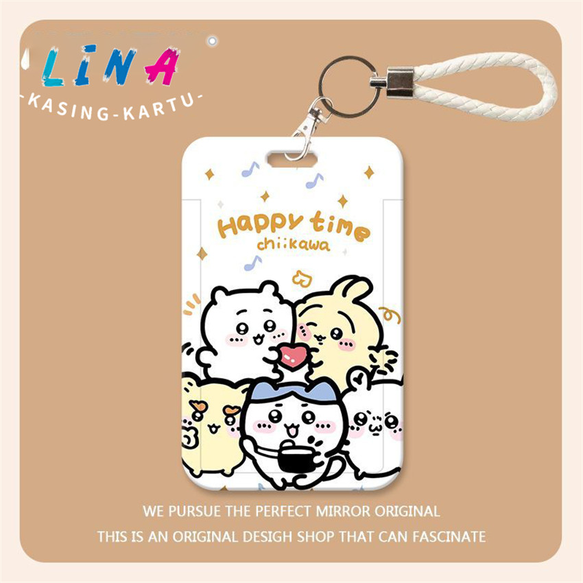

Set ID Pelajar Jiyikawa Love Set Kartu Makan Kantin Set Kartu Nama Kartu Kampus Kartu Bus Lencana Kerja Tali Leher Gantung