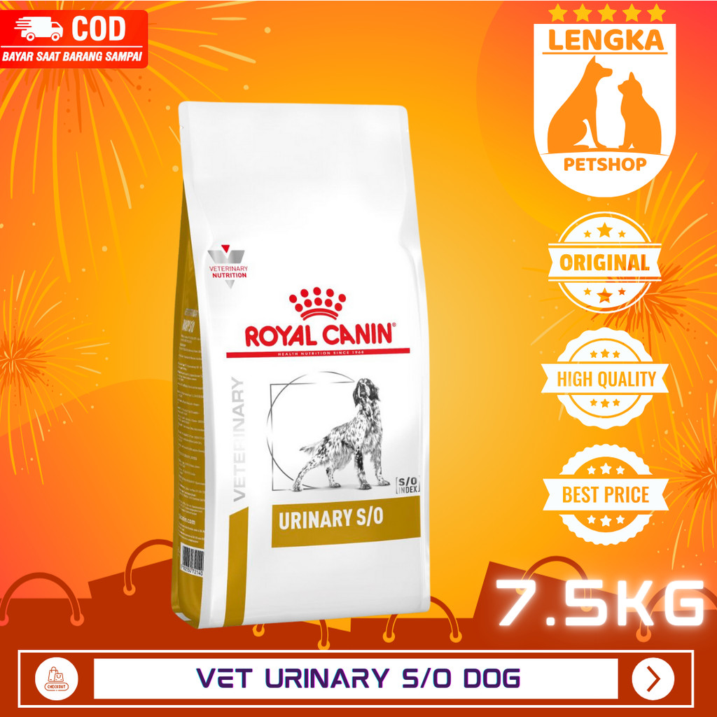 Royal Canin Vet Urinary S/O Dog 7.5 Kg