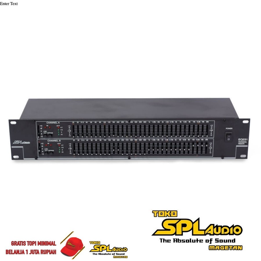SPL Audio Equalizer EQ 231