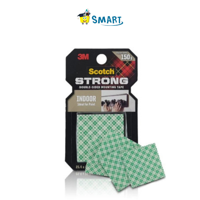

(1BIJI)3M INDOOR SQUARE 25,4MMX25,4MM 110-SQ16