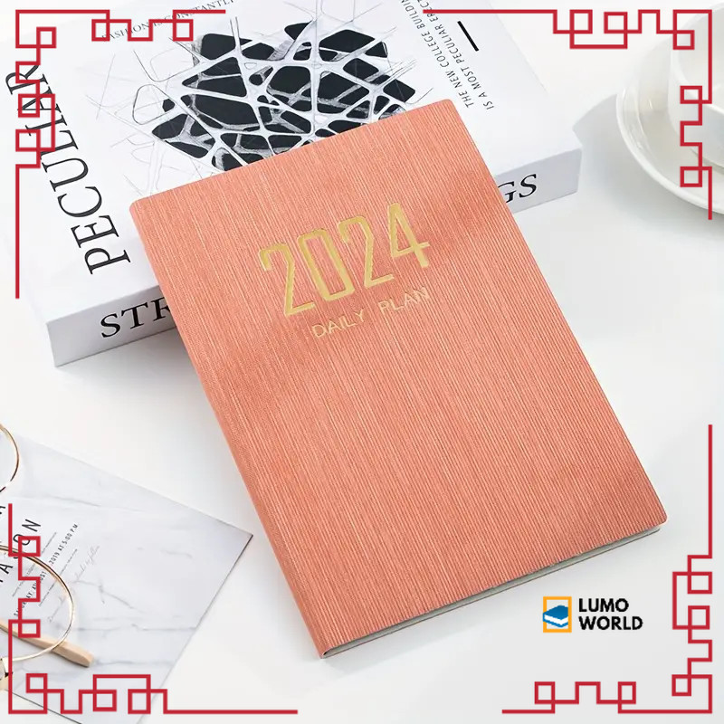 

MINKYS Buku Catatan Harian 2024 Notebook Planner 365 Days 64 Sheet A5 - MK5