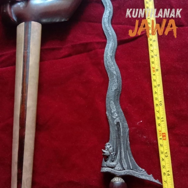 Keris Nogo Siluman Luk 9 Pudhak Sategal Tangguh Mataram Era Amangkurat - Kuntilanak Jawa