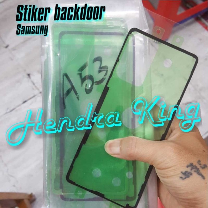

stiker lem perekat back casing samsung a53