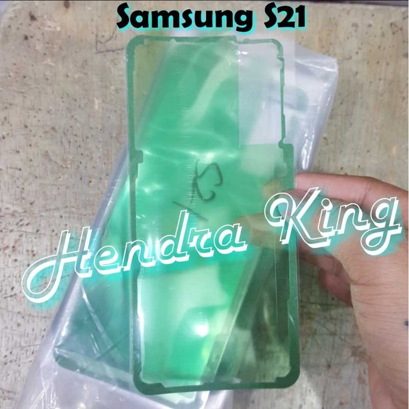 

Samsung S21 stiker backdoor lem perekat tutup belakang
