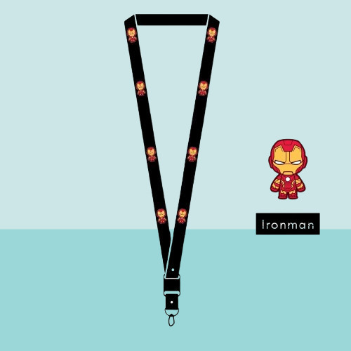 

TALI LANYARD IRONMAN CHARACTER MARVEL - TALI ID CARD IRON MAN SUPERHERO GANTUNGAN KUNCI GANTUNGAN FLASHDISK GANTUNGAN NAMETAG TALI LANYARD BEST SELLER COD