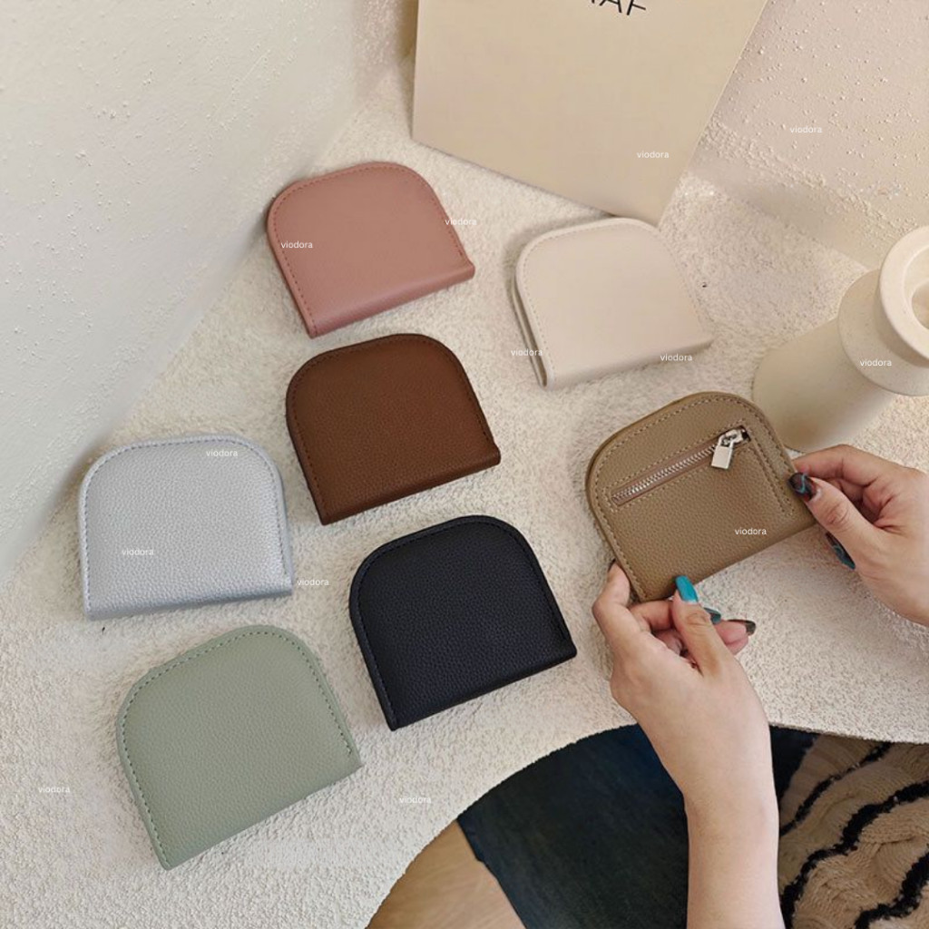 Viodora - Jessie Coin Bag Dompet CK Silver Wanita Lucu Korea Import BKK Viral Dompet Koin Kecil Tren