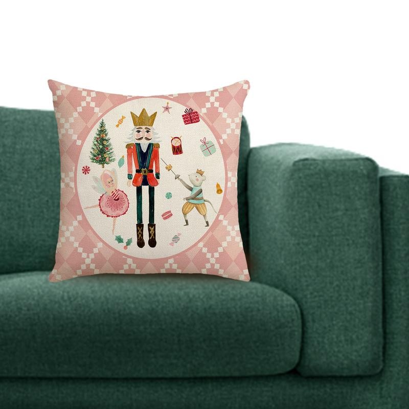 

Christmas Throw Pillow Cover Decorative Christmas Throw Pillow Case Cushion For Sofa Living Room Bed Couch Decorative Pillowcase