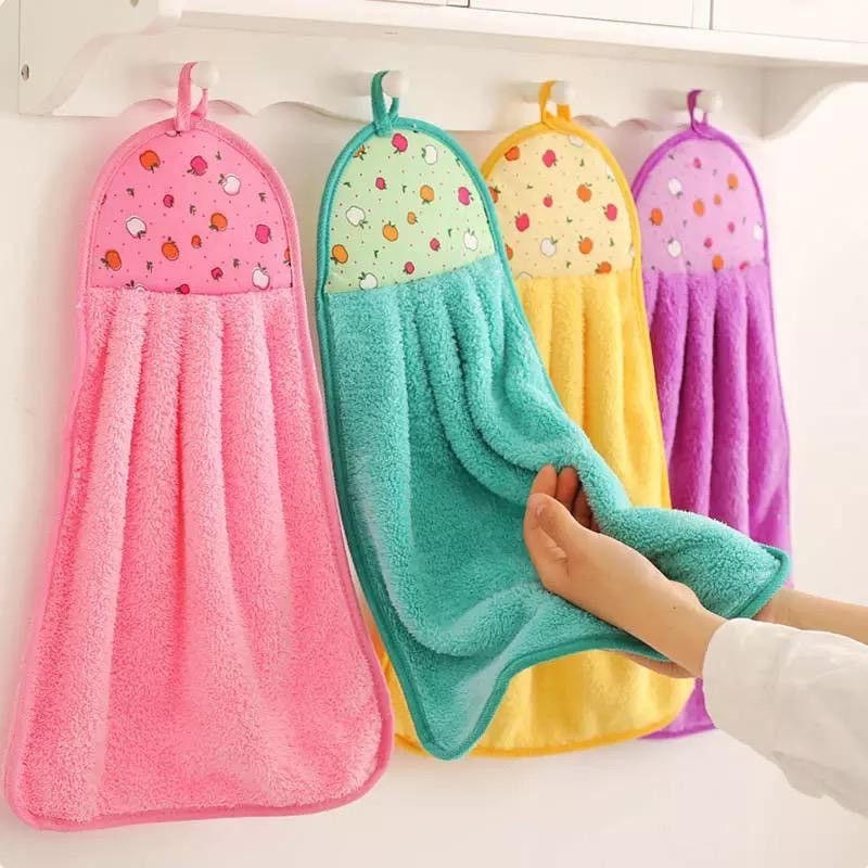 lap gantung kain lap tangan gantung kain microfiber kain lap gantung serbaguna
