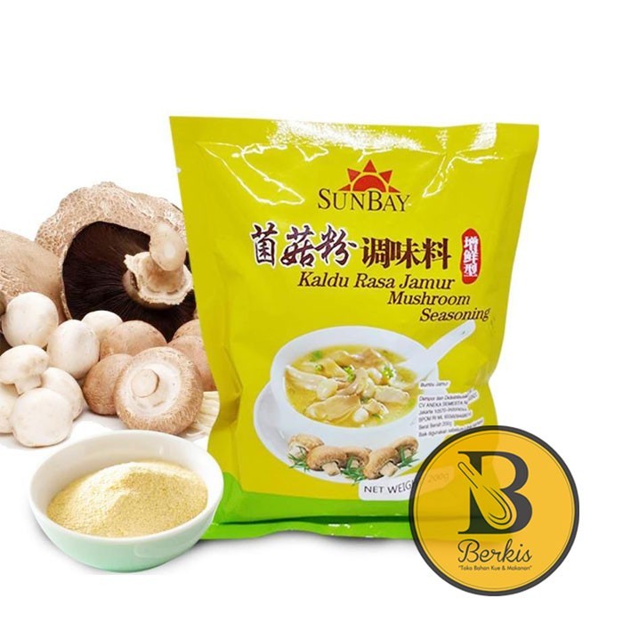 

Sunbay Kaldu Jamur 400 Gr / Kaldu Vegetarian