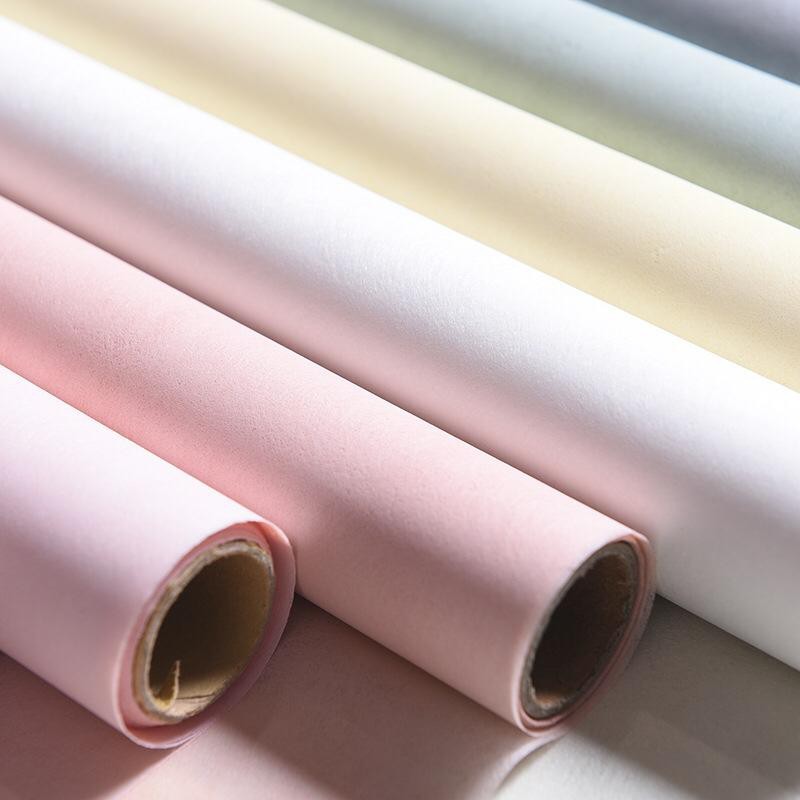 

10Y CALOR Flower Wrapping Paper Non-Woven Cotton Roll / Kertas Bunga Buket Tissue Serat Florist Gulungan