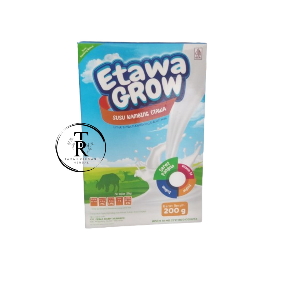 

Etawa Grow Susu Bubuk Susu Kambing Etawa 200g Bantu Tumbuh Kembang Anak