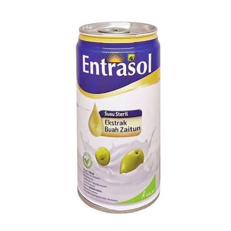 

Entrasol Can Susu Steril Ekstrak Buah Zaitun 180 mL