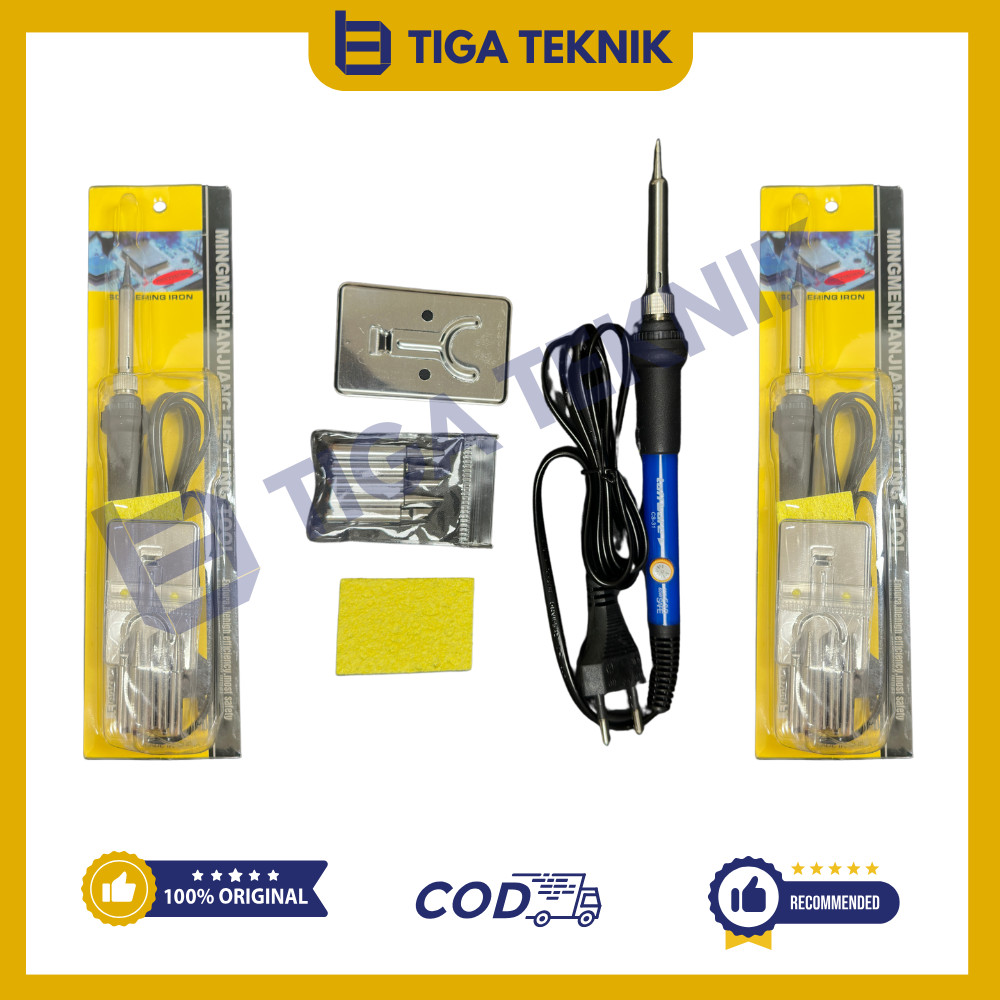 TAFFWARE Solder Iron Adjustable Fast Heating Temperature 60W