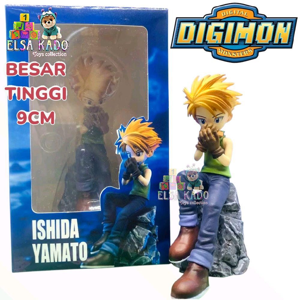Action Figure Ishida Yamato Digimon Statue 9cm Pvc