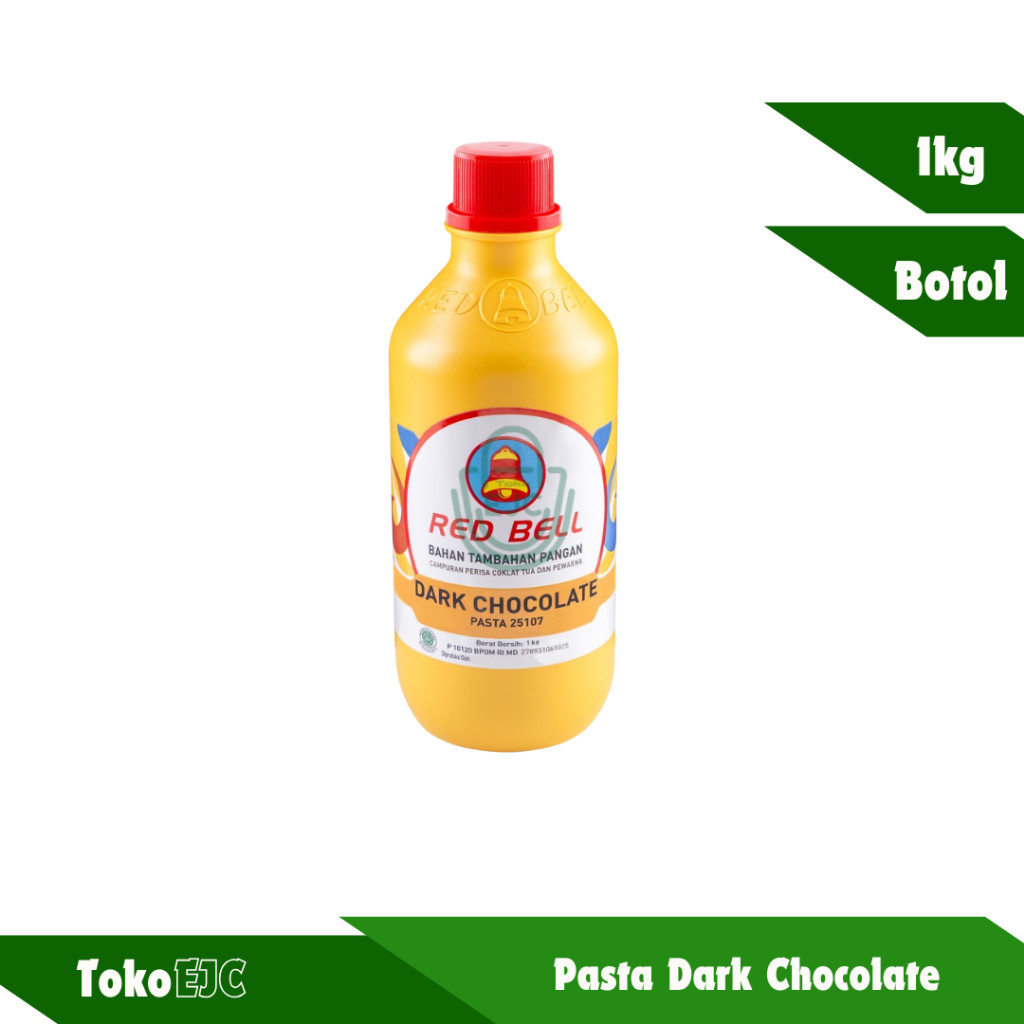 

[EJC] Pasta Red Bell Dark Chocolate 1kg Perisa Pewarna Redbell