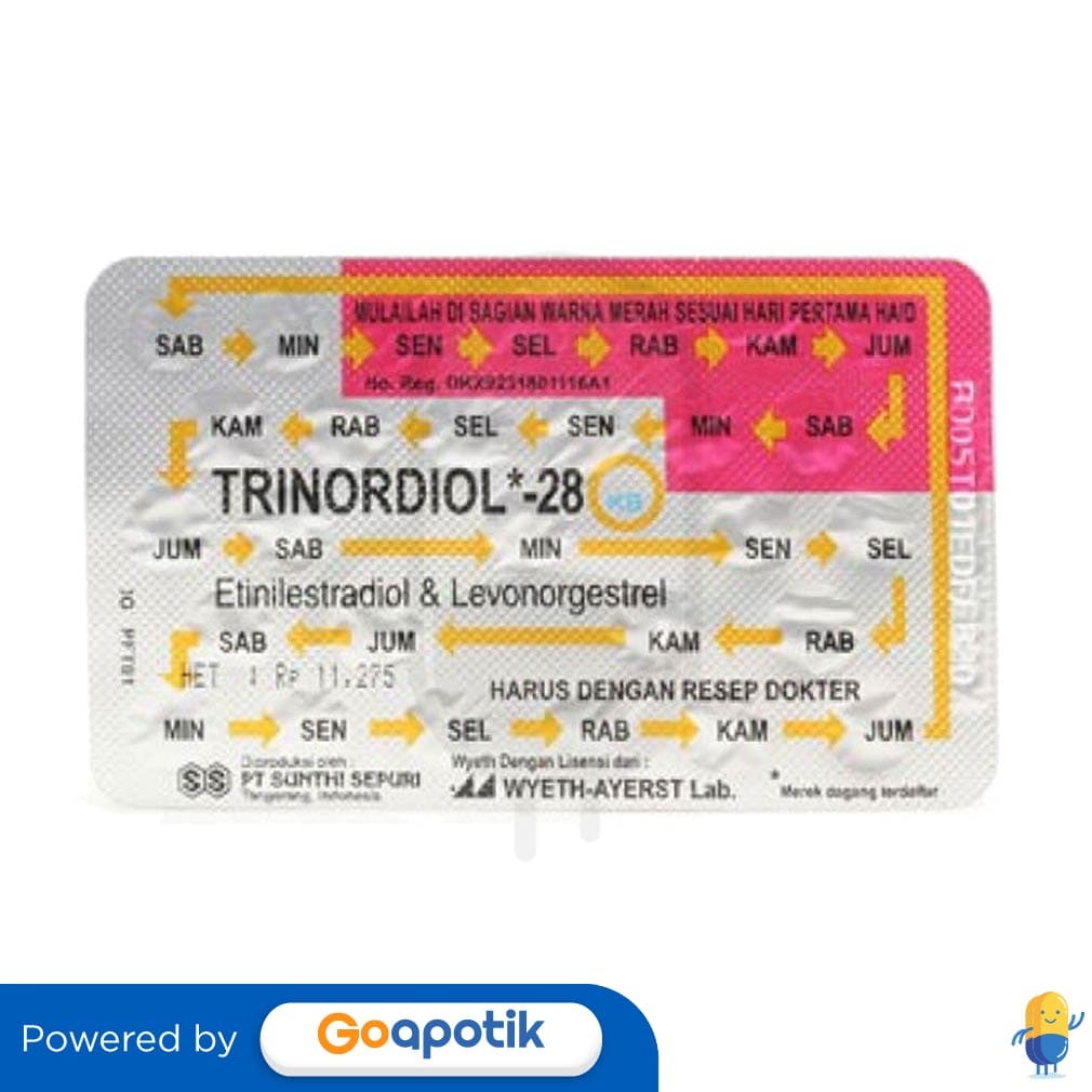 Trinordiol - 28 Blister 28 Tablet