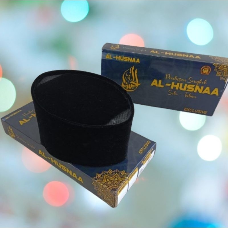 Songkok Hitam / Peci Hitam / Kopiah Kopyah Hitam Dewasa dan anak-anak Tinggi 5cm 6cm 7cm 8cm