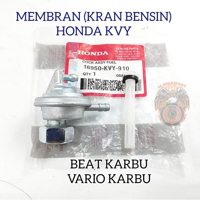 MEMBRAN KRAN BENSIN HONDA KVY ASLI ORIGINAL BEAT KARBU VARIO 110 KARBU