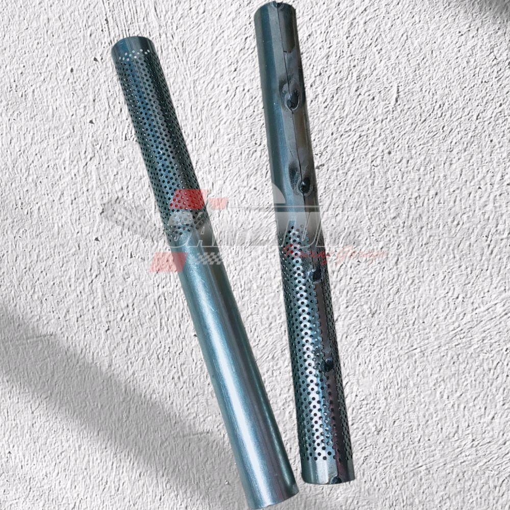 SARTENG (STD) SARINGAN / SARANGAN ½ (SETENGAH) Motorcycle KNALPOT FULL inlet 38 rata, panjang 40cm. 