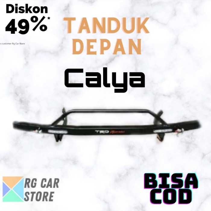 TANDUK DEPAN CALYA ORIGINAL/TANDUK PELINDUNG BUMPER DEPAN CALYA berkualitas