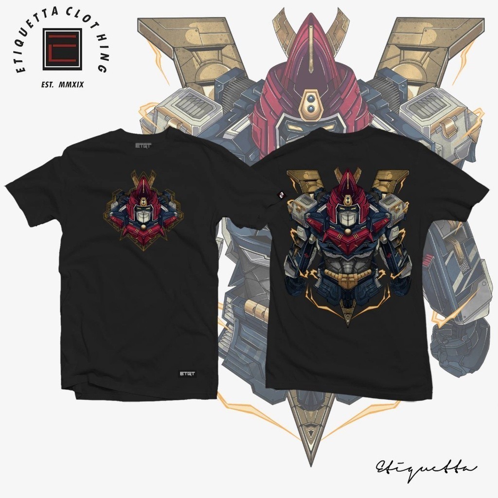 ETQT Anime Oversized Shirt - Unisex - Anime Shirt - Voltes V - Voltes V v2