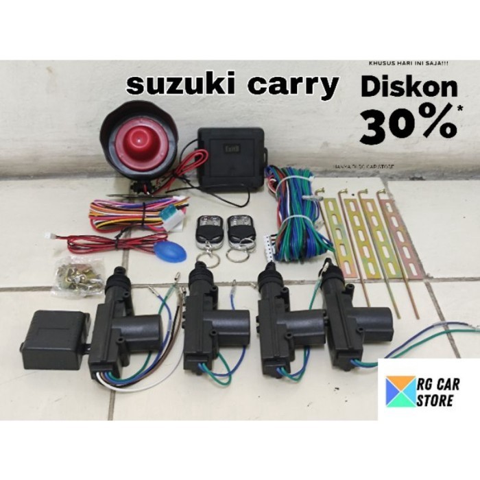ALARM CENTRAL LOCK MOBIL SUZUKI CARRY-PAKET ALARM CENTRAL LOCK MOBIL berkualitas