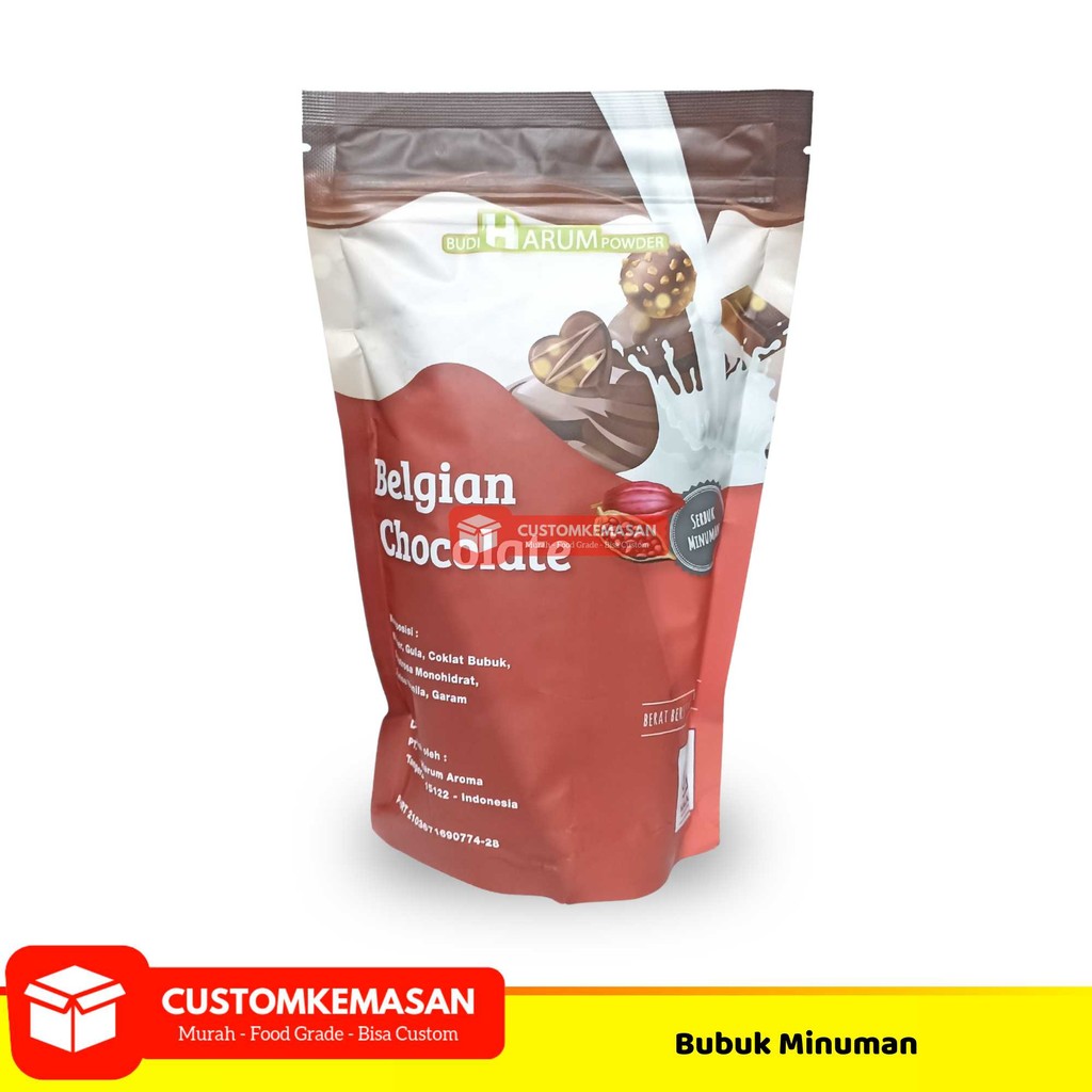 

Bubuk Minuman 500g / Budi Harum Powder Bubuk Minuman Boba/ Drink Powder / Belgian Cokelat Powder