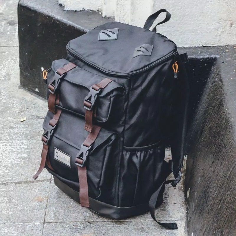 [PREMIUM ORIGINAL] AS RANSEL BOMBER 2 Casual Distro Bandung Tas Ransel Pria Gunung Masuk Laptop C063