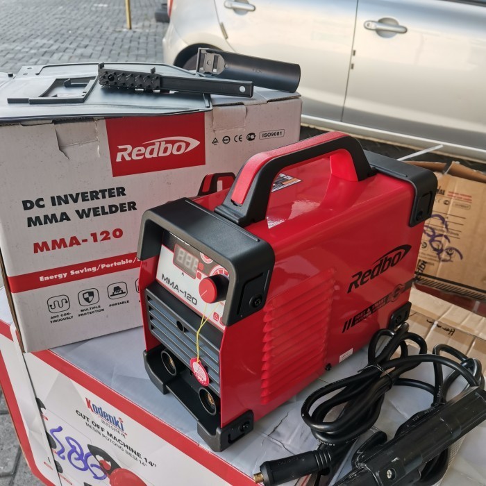 Mesin las 120a REDBO 900 watt mesin las mma travo las inverter las listrik