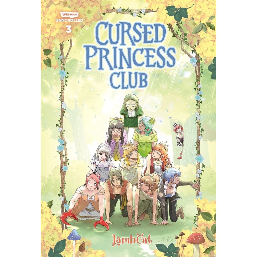 Cursed Princess Club Volume Four: A Webtoon Unscrolled Graphic Novel (vol. 3/vol.4)-PB by LambCat - 