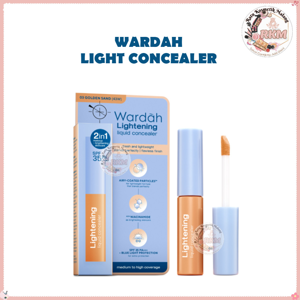 WARDAH Lightening Liquid Concealer | Cover Make Up Corrector