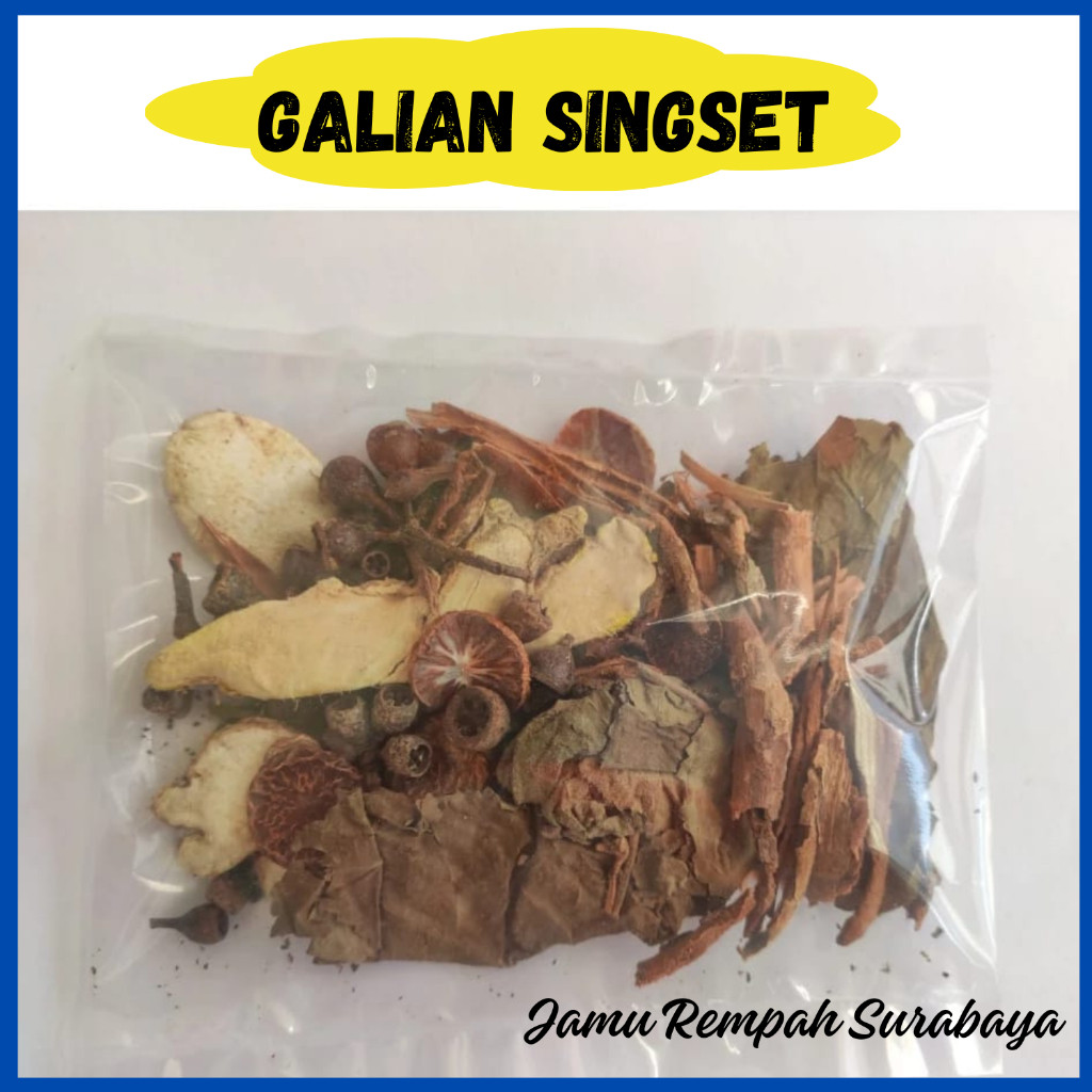 

Jamu Godok Galian Singset / Galian Rapet Peluntur Lemak Dan Kolesterol