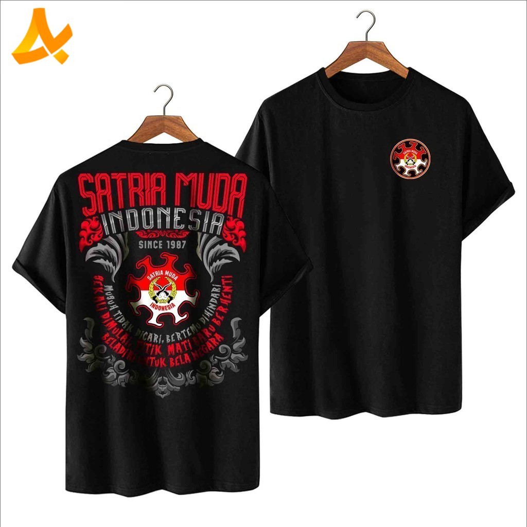 Distro Kaos Silat SATRIA MUDA INDONESIA 1987 Terbaru - Sablon premium Distro Pencak Silat SMI 1987