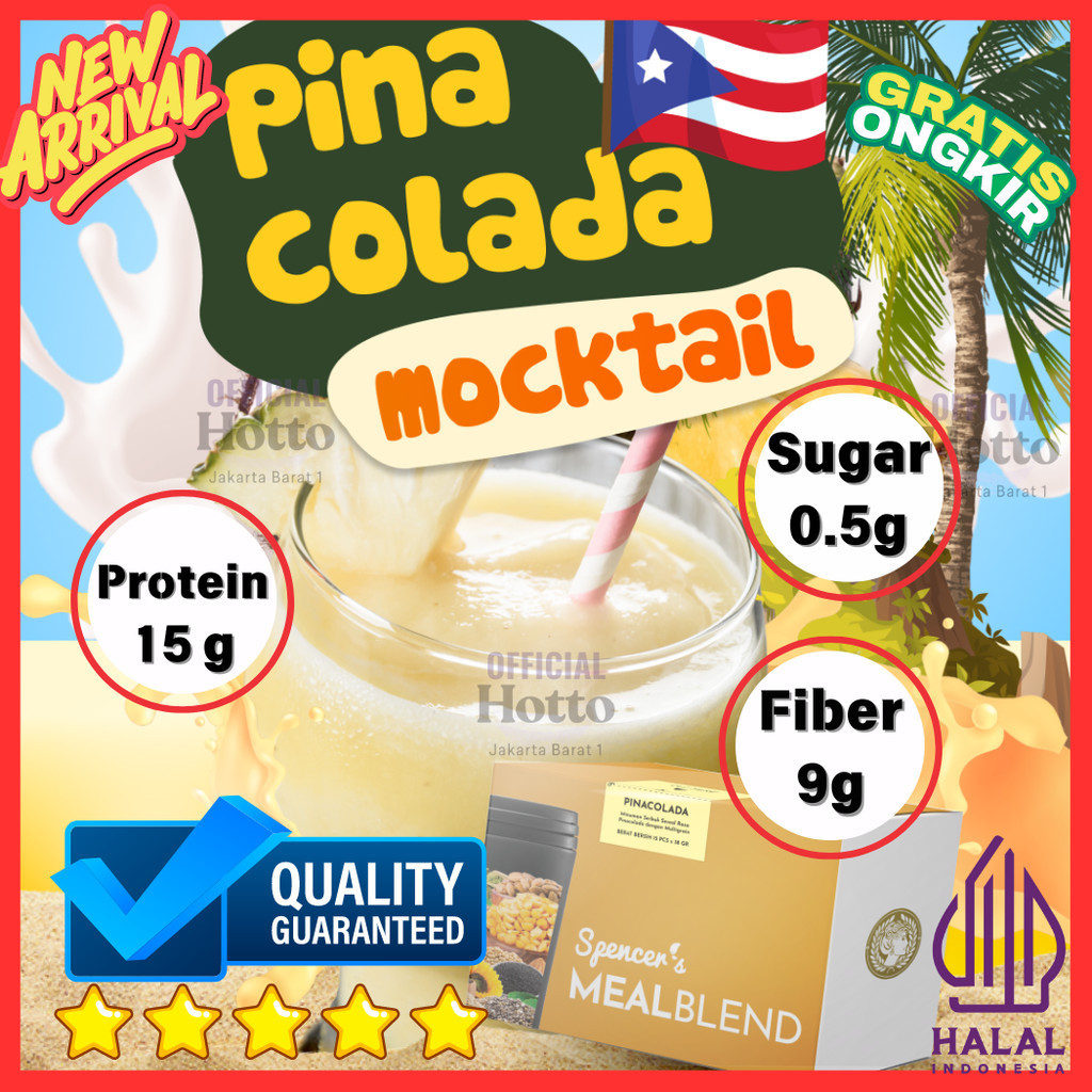 

PROMO!!! Spencer's MealBlend PINACOLADA MOCKTAIL (NEW)
