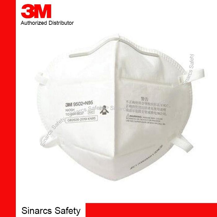 9502V + 3M Headband Partculate Respirator Valve KN95