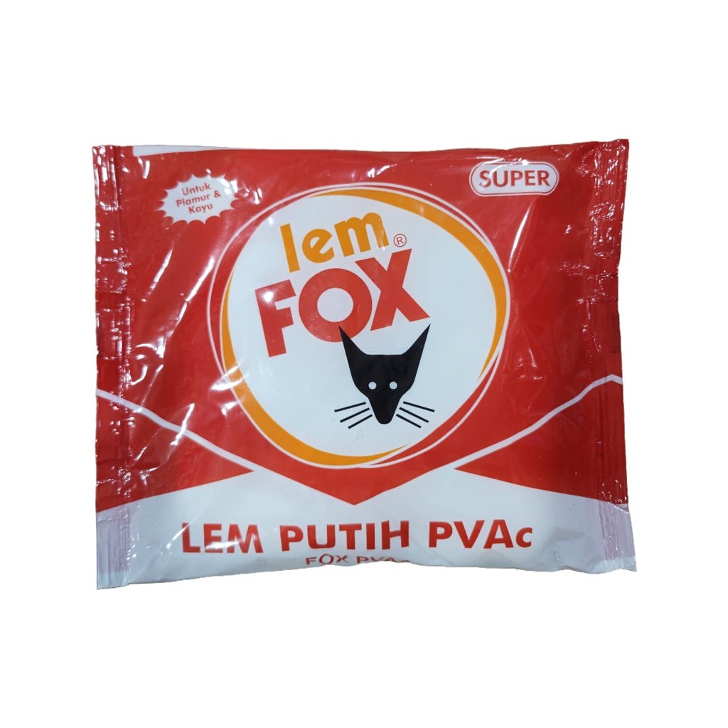 

Lem Fox SACHET Refill MERAH 350 gr lem kertas kayu prakarya