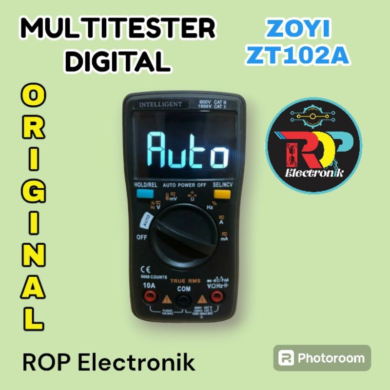 Multitester Digital ZOYI ZT102A/Weilai ZT 102A ORIGINAL