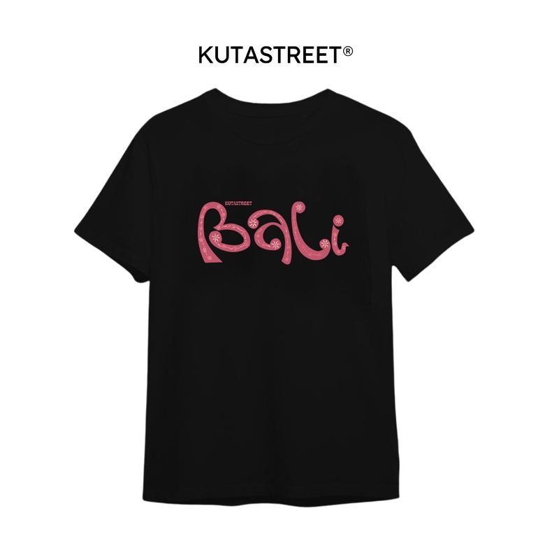 (COD) KUTASTREET - KAOS REGULAR DESAIN BALI BANDARA WARNA HITAM DAN PUTIH | Kaos | Kaos Bali | Unise