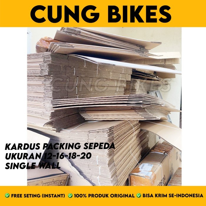 

Dus Box custom Packing Kardus Sepeda Kotak Panjang sepeda Anak Lipat BMX Mini