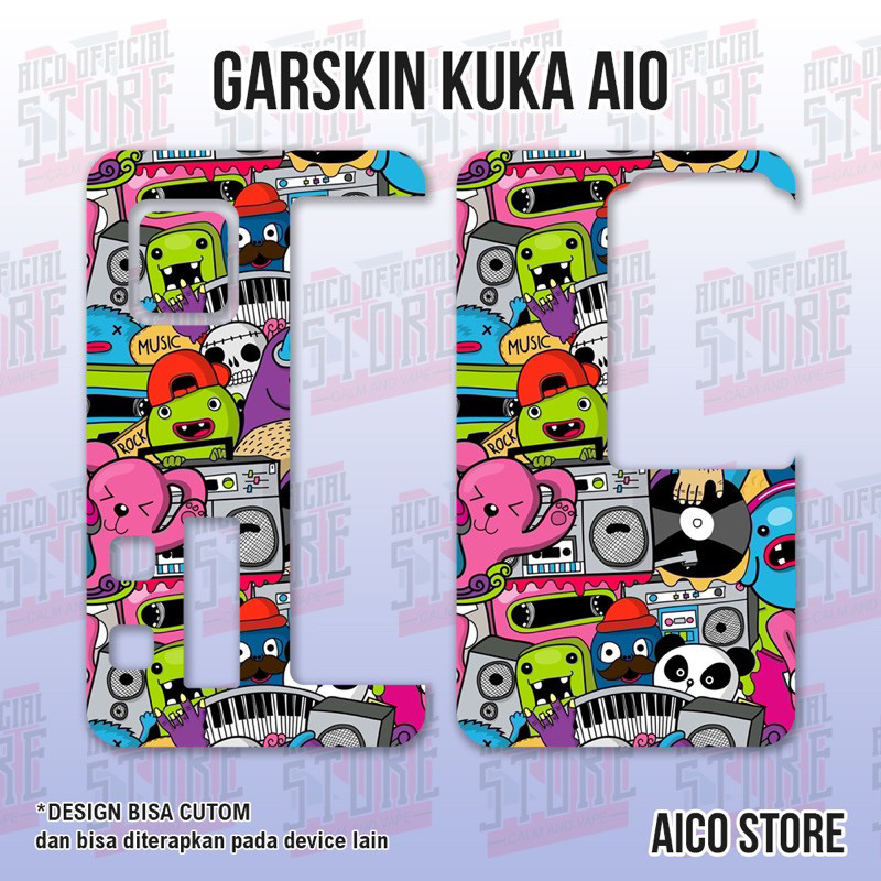 

AICO - Premium Stiker Garskin KUKHA AIOs Original Bisa Custom